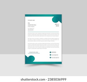 Creative and Professional Letterhead Design.