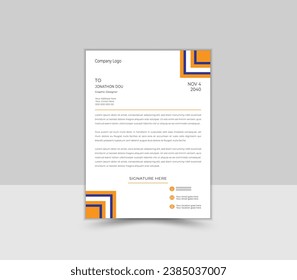 Creative and Professional Letterhead Design.
