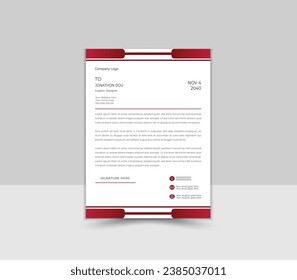 Creative and Professional Letterhead Design.
