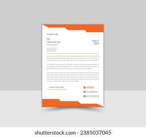 Creative and Professional Letterhead Design.