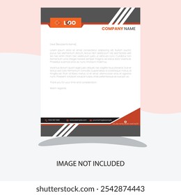 Creative professional letterhead design template