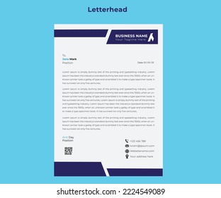 Creative and Professional Letterhead Template