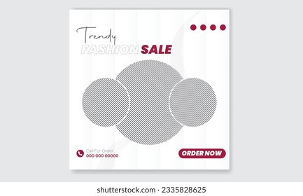 Plantilla de diseño de medios sociales profesional creativo, simple y minimalista empresa