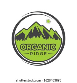 Creative professional Organic Ride logo design template suitable for Print, Digital, Icon, Apps, print T-Shirts and Other Marketing Material Purpose