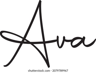 Logo für kreative professionelle Signatur 