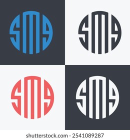 Creative professional SMG logo template