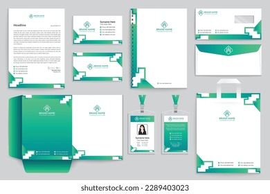 Creative and professional stationery template