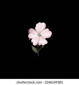 Creative Professional Trendy Flowers Logo Design, Floral Designs in Editable Vector Format