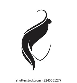 Creative Professional Trendy and Minimal Beauty, Hair Salon Logo Design, Beauty Salon Icon Logo in Editable Vector Format