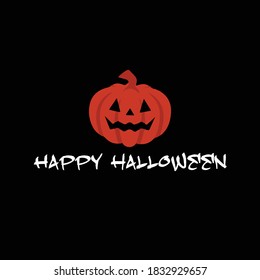 Creative Professional Trendy and Minimal Halloween Logo Design, Logo in Editable Vector Format
