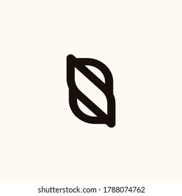 Creative Professional Trendy Monogram S B SB BS Logo Design in Schwarz-Weiß-Farbe, Initial-Alphabet-Icon-Logo