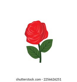 Creative Professional Trendy Rose Logo Design, Rose Flower Design in Editable Vector Format