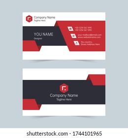 Creative professional vector business card