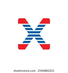 Kreatives und professionelles X Logo Design