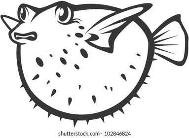 Creative Pufferfish Illustration