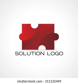 creative puzzle icon vector illustration 