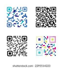 Round Qr Code Vector Art, Icons, and Graphics for Free Download