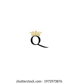 creative queen logo like vintage tree