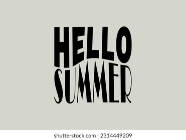 Creative Quote, Summer Quote Vector Template. Testimonial, Infographic, Graphic element Template Editable Vector Illustration