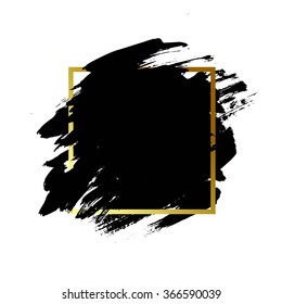 Creative Quote Template. Hand painted print design. 
