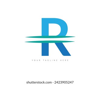 Creative R  Latter Logo Design