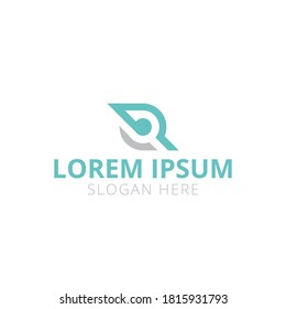 Creative R Letter Logo Design Vector
