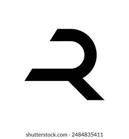 Creative R Letter Logo Design Template