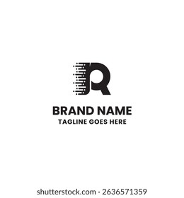 Creative R letter logo design