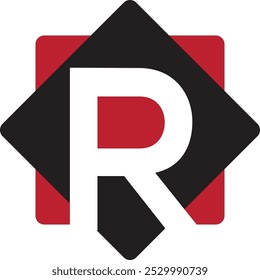 Diseño creativo del logotipo de R. Vectores de logotipo R simples Libres de regalías. Un diseño de monograma. Moderno R logotipo único mejor icono y logotipo de negocios artes de Plantilla. Letras R diseño de icono