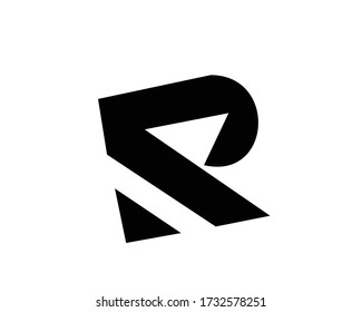 creative r logo letters design