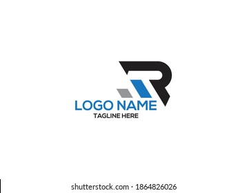 Logo de Creative R, logotipo de RN para una empresa