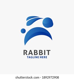 Creative rabbit logo design inspiration