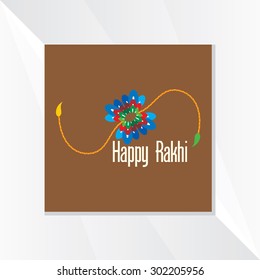 creative raksha bandhan celebration concept vector 