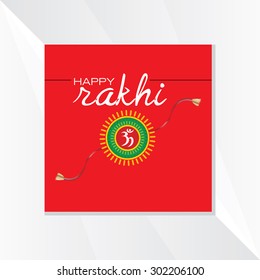 creative raksha bandhan celebration concept vector 