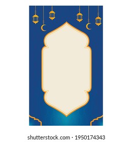 Creative ramadan banner template for social media or advertising