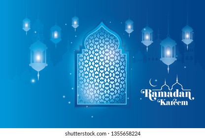 Creative Ramadan Kareem Festival Background Template