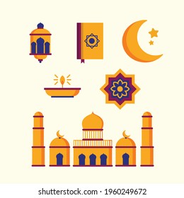 Creative Ramadhan Element. Ramadhan Kareem Vector