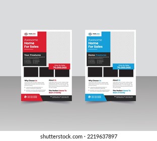 Plantilla de diseño del hogar de Creative Real Estate