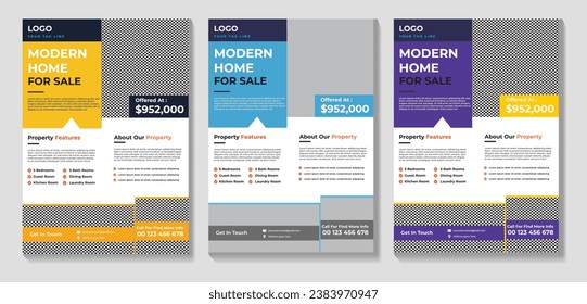 KREATIVE REALE ESTATAE FLYER DESIGN TEMPLATE, NEUE DESIGN-TEMPLATE