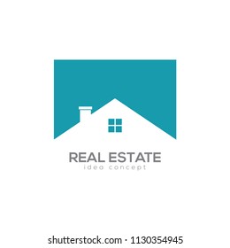 Creative Real Estate Concept Logo Design Template