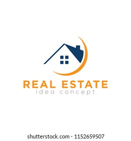 Creative Real Estate Concept Logo Design Template