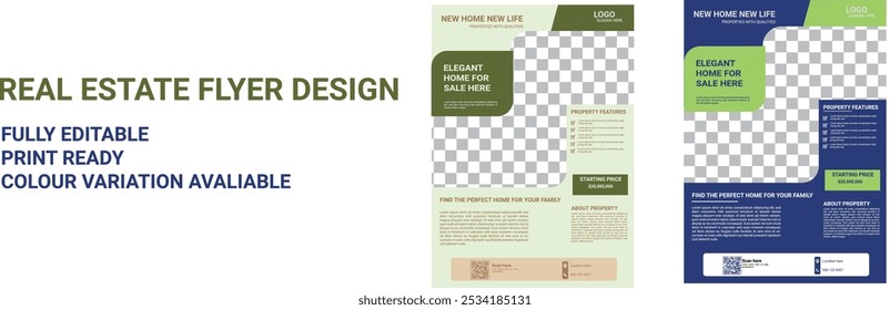 Creative Real Estate Flyer Design Template