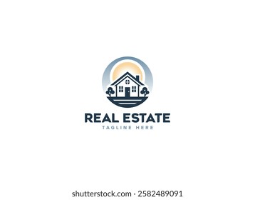 Creative Real Estate Identity Logos, Dynamic Property Branding Sets