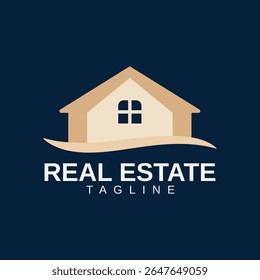 Logotipo imobiliário criativo para empresas de arquitetura e construção, Logotipo de marca imobiliária para serviços de arquitetura e construção.
