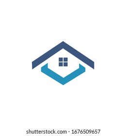 Creative Real Estate Logo Design. House Logo Design. Real Estate Vector Icon.