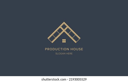 Diseño creativo del logotipo inmobiliario. Diseño del logotipo de la casa. Icono del vector inmobiliario.