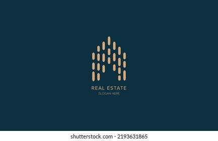 Creative Real Estate Logo Design. House Logo Design. Real Estate Vector Icon.
