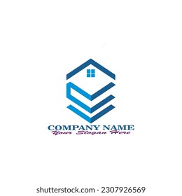 Creative Real Estate Logo Design. House Logo Design. Real Estate Vector Icon
