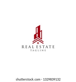 the creative real estate logo icon