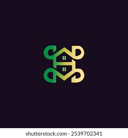 Creative real estate vector logo template design